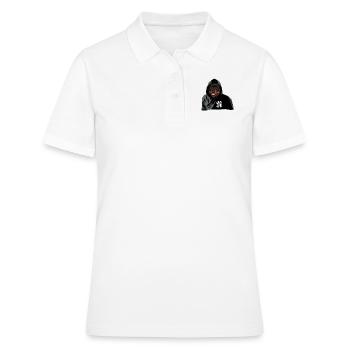 Rottweiler chien de race chien sport tête de chien - Polo Femme - blanc - Devant - Ailine (174cm)