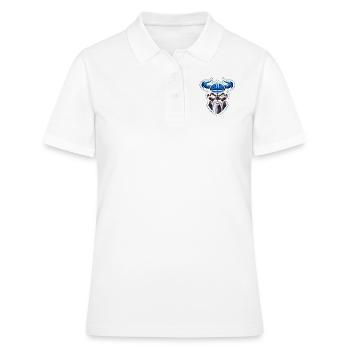 Emblème Viking Esports - Polo Femme - blanc - Devant - Ailine (174cm)