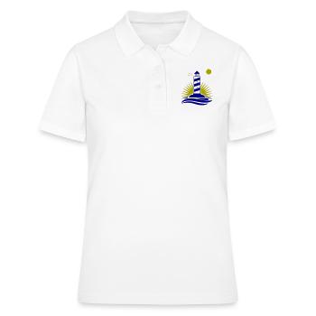 Phare - Polo Femme - blanc - Devant - Ailine (174cm)