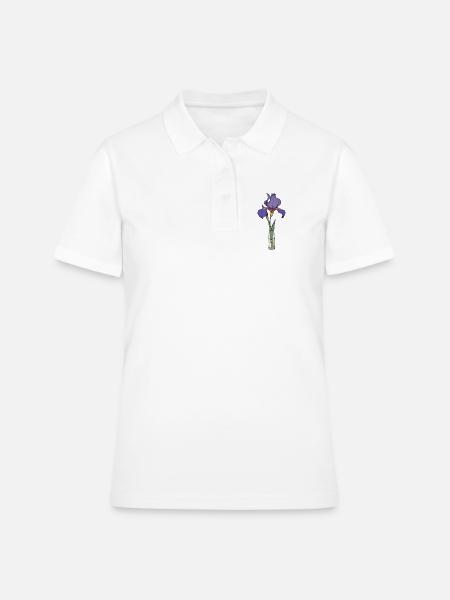 Iris - Polo Femme - blanc