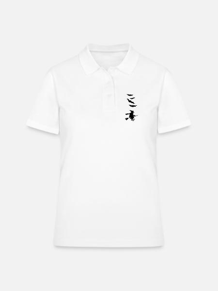 Sorcière - Polo Femme - blanc