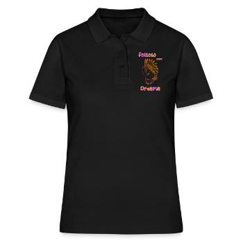 Follow your dreams - Women's Polo Shirt - black - Front - Ailine (174cm)