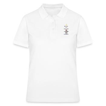 Vertrau mir, ich bin der Doktor - Frauen Polo Shirt - Weiß - Vorne - Ailine (174cm)