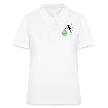 Frais d’arriéré - Polo Femme - blanc - Devant - Ailine (174cm)