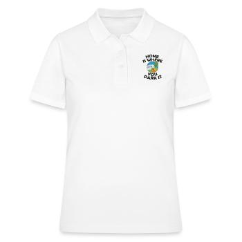 caravane - Polo Femme - blanc - Devant - Ailine (174cm)