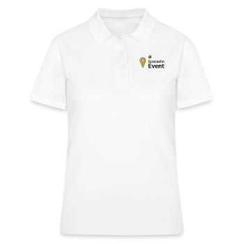 Geocaching Event Geocacher Geocacherin Geocache - Polo Femme - blanc - Devant - Ailine (174cm)