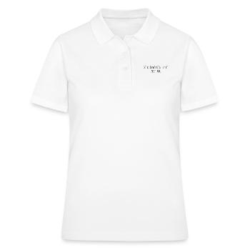 Dein einziges Limit bist du - Frauen Polo Shirt - Weiß - Vorne - Ailine (174cm)