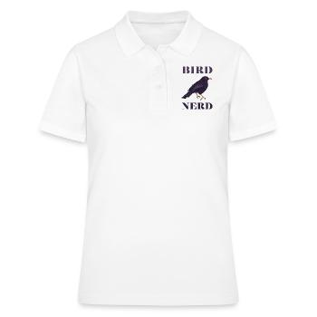 Ornithologe Ornithologie - Polo Femme - blanc - Devant - Ailine (174cm)