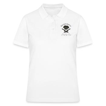 Küchenchefin - Frauen Polo Shirt - Weiß - Vorne - Ailine (174cm)