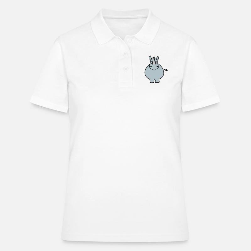 Rhino - Women's Polo Shirt - white