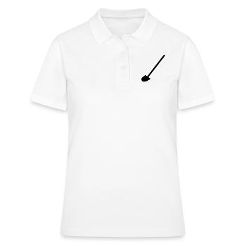 Bêche - Polo Femme - blanc - Devant - Ailine (174cm)