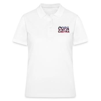 Copacabana - Polo Femme - blanc - Devant - Ailine (174cm)