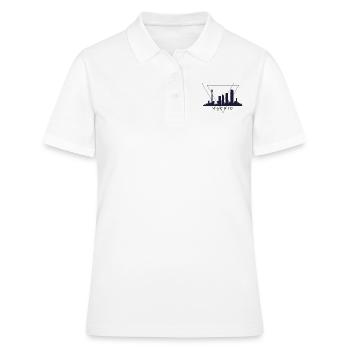 Madrid - Frauen Polo Shirt - Weiß - Vorne - Ailine (174cm)