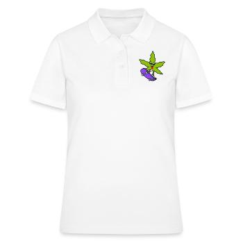 Skater Gras - Frauen Polo Shirt - Weiß - Vorne - Ailine (174cm)