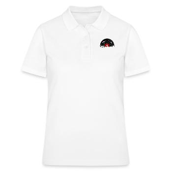 Chemise Vintage Berlin, Berlin City Skyline Vinyl - Polo Femme - blanc - Devant - Ailine (174cm)