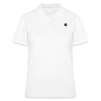 Reggae, Roots & Ska print - Trojan Helmet Clothing - Women's Polo Shirt - white - Front - Ailine (174cm)