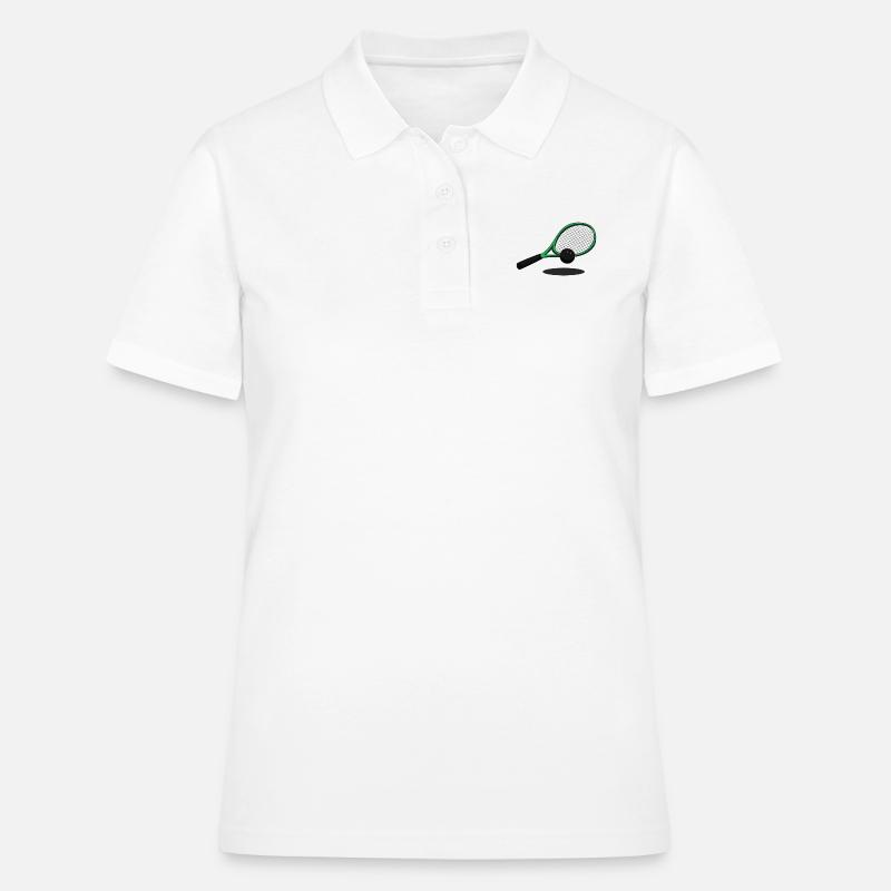 Squash Squash Racket Squashing Squash - Women's Polo Shirt - white
