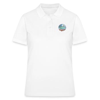 Terre plate - Polo Femme - blanc - Devant - Ailine (174cm)