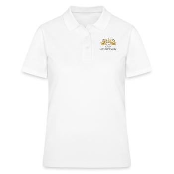 VIERZIG SO ALT WIRD KEIN SCHWEIN - Frauen Polo Shirt - Weiß - Vorne - Ailine (174cm)