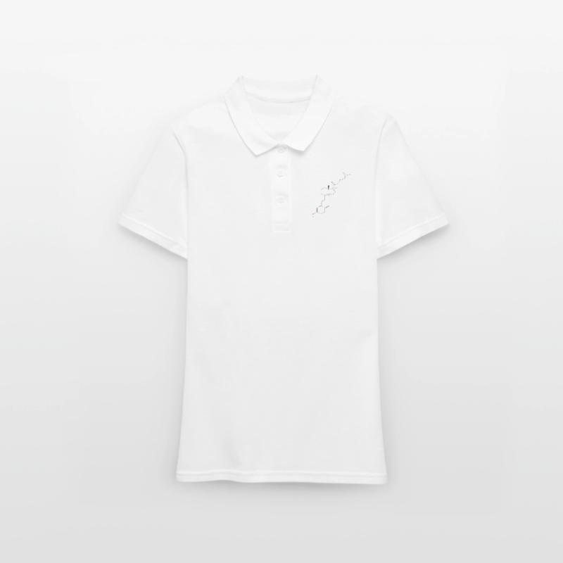 Vitamin D Molecule - Colored Structural Formula Women's Polo Shirt
