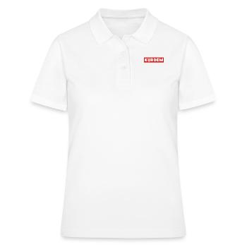 Kurde Kurdistan Biji Kurdistan - Polo Femme - blanc - Devant - Ailine (174cm)