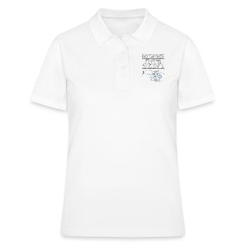 HELICOPTER NOT THAT DEEP - Women's Polo Shirt - white - Front - Ailine (174cm)