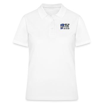 Fierté kosovare Drapeau kosova cultivé - Polo Femme - blanc - Devant - Ailine (174cm)