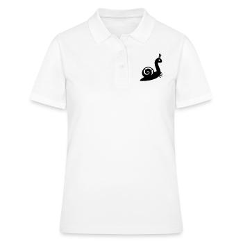 Escargot - Polo Femme - blanc - Devant - Ailine (174cm)