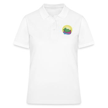 Kai Crocodile - Cadeau - Idée cadeau - Polo Femme - blanc - Devant - Ailine (174cm)