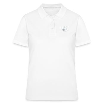 Rupture de verre - Polo Femme - blanc - Devant - Ailine (174cm)