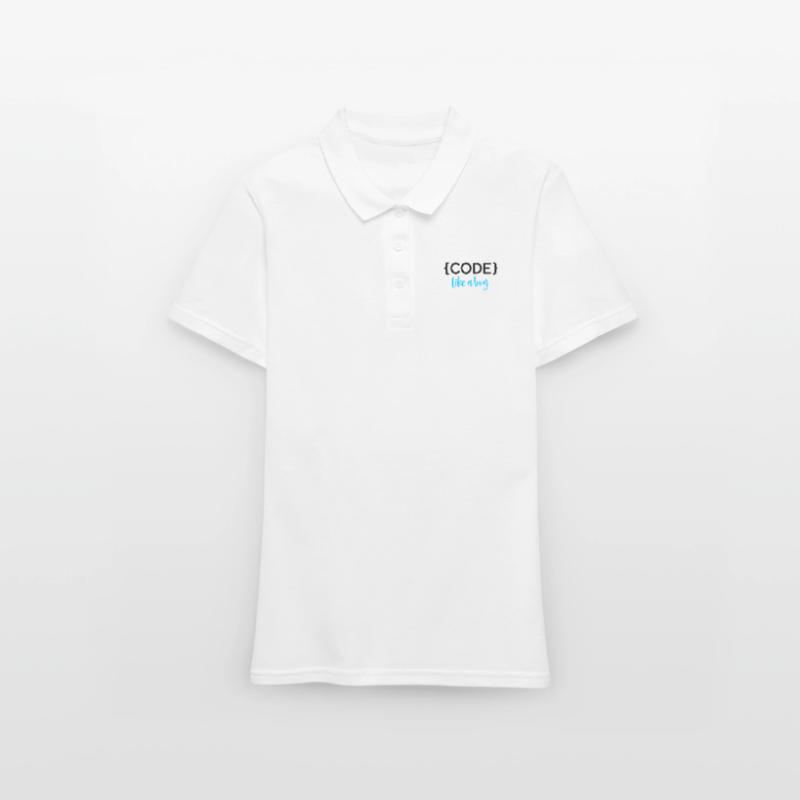 Code Like A Boy Programming Coder Computer Geek Pc Frauen Polo Shirt