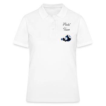 Padel Team - Women's Polo Shirt - white - Front - Ailine (174cm)