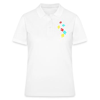 Badelatschen icon - Frauen Polo Shirt - Weiß - Vorne - Ailine (174cm)