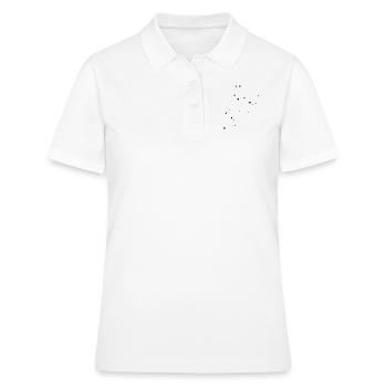 Leo - Frauen Polo Shirt - Weiß - Vorne - Ailine (174cm)