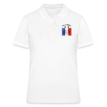 France - Polo Femme - blanc - Devant - Ailine (174cm)