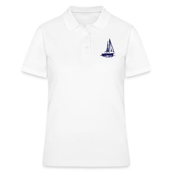 voilier voilier voilier voilier voilier voilier - Polo Femme - blanc - Devant - Ailine (174cm)