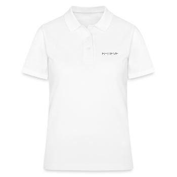 Jesus Christus von Nazareth Glaube Bibel Jesus - Frauen Polo Shirt - Weiß - Vorne - Ailine (174cm)