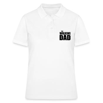 The walking dad - Polo Femme - blanc - Devant - Ailine (174cm)