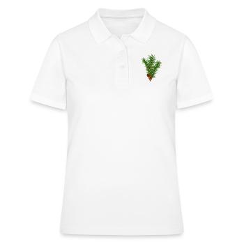 branche de pin - Polo Femme - blanc - Devant - Ailine (174cm)