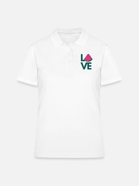 Love Melon - Frauen Polo Shirt - Weiß