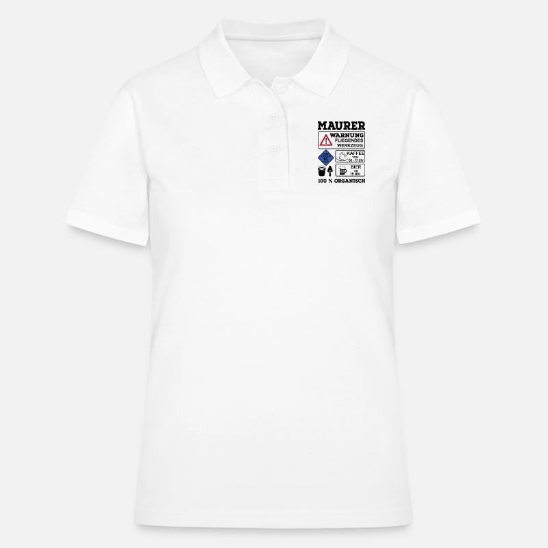 Bricklayer - Women's Polo Shirt - white
