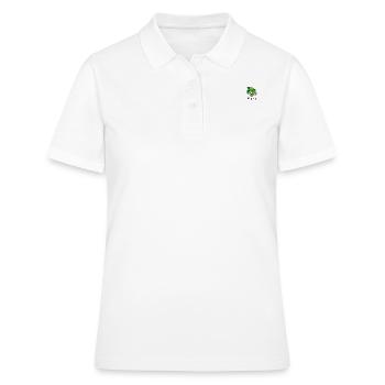 Monstera Flora jardinier de plantes d’intérieur - Polo Femme - blanc - Devant - Ailine (174cm)