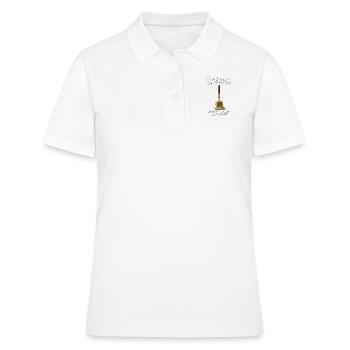 HARMONIE DE CLOCHE - Polo Femme - blanc - Devant - Ailine (174cm)