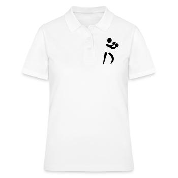 boxe - Polo Femme - blanc - Devant - Ailine (174cm)
