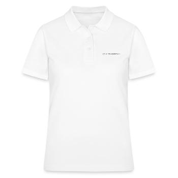 Enterrement de vie de garçon enterrement de vie de garçon - Polo Femme - blanc - Devant - Ailine (174cm)