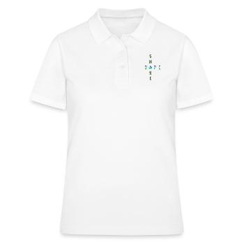 mauvaise herbe - Polo Femme - blanc - Devant - Ailine (174cm)