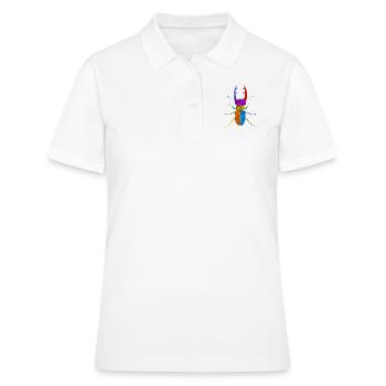 Stag beetle - Women's Polo Shirt - white - Front - Ailine (174cm)