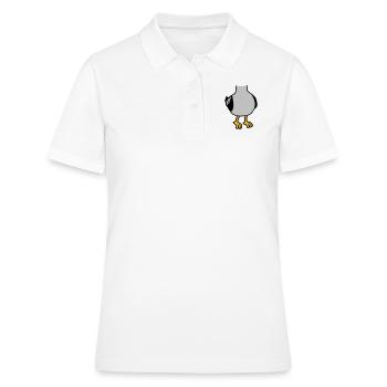 Möwe ohne Kopf Kostüm - Frauen Polo Shirt - Weiß - Vorne - Ailine (174cm)