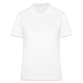 Call me Baby - Polo Femme - blanc - Devant - Ailine (174cm)