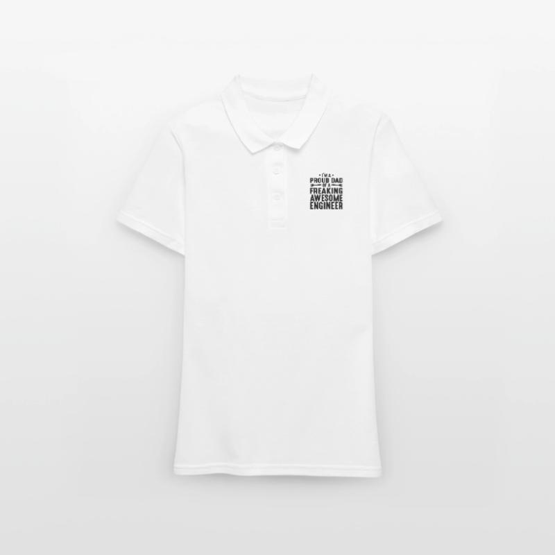 Engineer Brain Mechanical Engineering Electrical Engineering Son Women's Polo Shirt